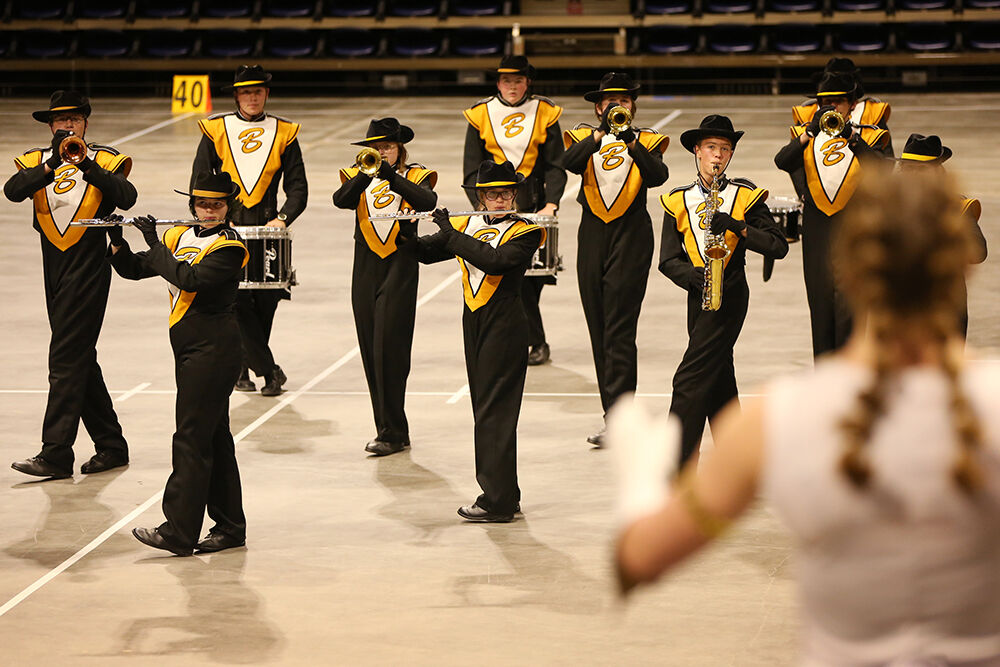 the BHS marching band returned once more to the in-person state festival